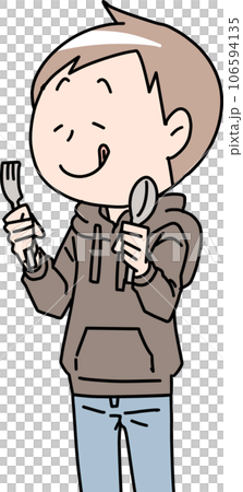 グルメな男性 106594135