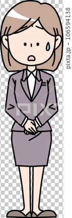 困る社会人女性 106594138