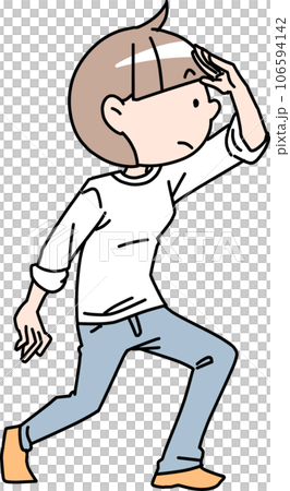 探す女性 106594142