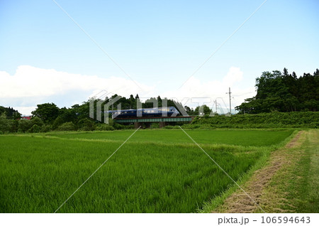 東北本線を走るザロイヤルエキスプレス 106594643