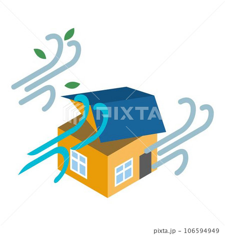 Strong wind icon. Isometric illustration of strong wind vector icon for web Strong wind icon. Isometric illustration of strong wind vector icon for web 106594949