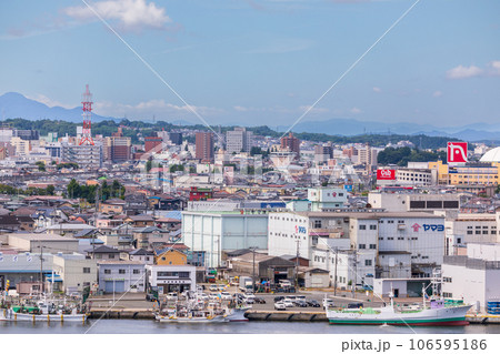 「青森県」八戸市の街並み 「青森県」八戸市の街並み 106595186