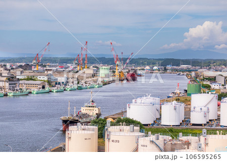「青森県」八戸港・工業地帯 八戸市 「青森県」八戸港・工業地帯 八戸市 106595265