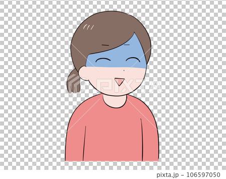 一位身著休閒裝、笑容詭異的年輕女子,正努力壓抑著怒火(上身)。 一位身著休閒裝、笑容詭異的年輕女子,正努力壓抑著怒火(上身)。 106597050