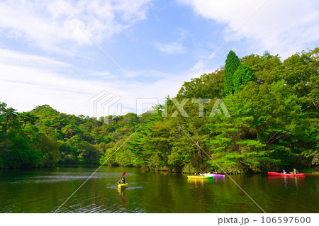 【兵庫県】9月・神戸摩耶山を登山、山頂の掬星台からレンタサイクルで穂高湖へ 106597600