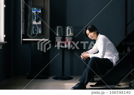 男性ビューティーポートレート 106598140
