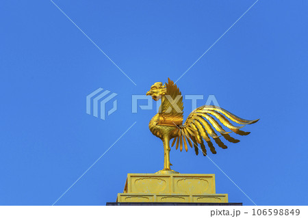 金閣寺（鹿苑寺）舎利殿　鳳凰 106598849