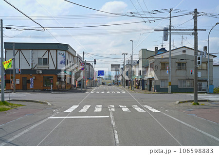 和寒町のJR和寒駅前通り 106598883