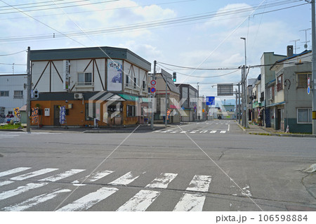 和寒町のJR和寒駅前通り 和寒町のJR和寒駅前通り 106598884