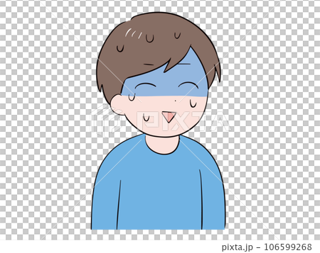 一位身著便服的年輕男子(上半身),臉上帶著苦澀的笑容,內心充滿不安。 一位身著便服的年輕男子(上半身),臉上帶著苦澀的笑容,內心充滿不安。 106599268