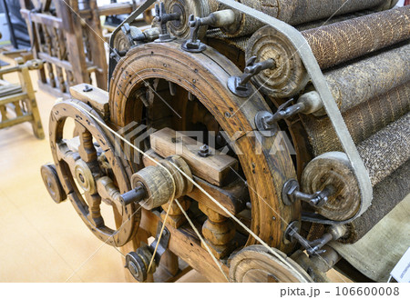 Fragment of wool-beating machine made in Russia in 19 century 106600008