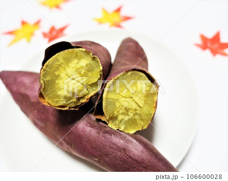 薩摩芋の焼き芋　紅あずま　秋イメージ 106600028