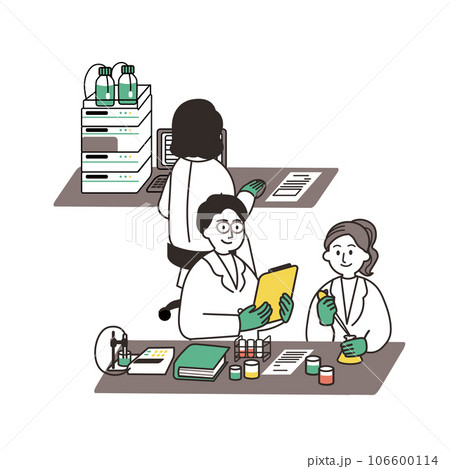 実験室と研究者たち 106600114