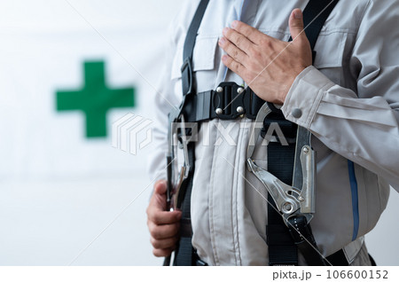 フルハーネス型墜落制止用器具・安全イメージ 106600152