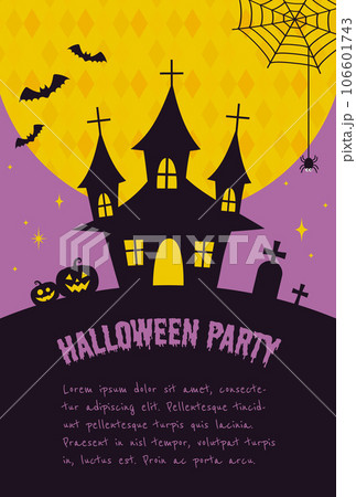 ハロウィンの背景イラスト 106601743