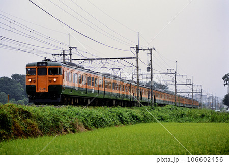 2002年　東北本線を走る115系普通電車11両 106602456