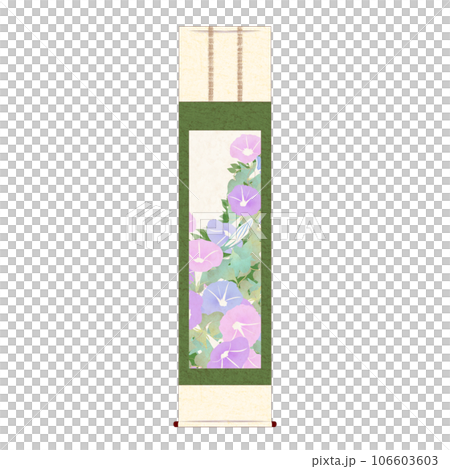 Morning glory hanging scroll 2 106603603