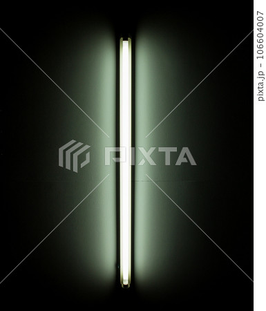 Detail of a fluorescent light tube Detail of a fluorescent light tube 106604007