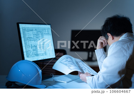 施工管理・建築士・残業 106604667
