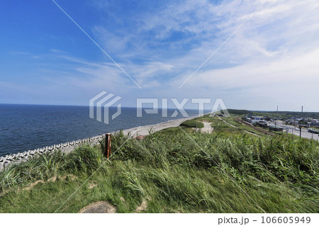 オホーツク海浜小清水海岸の風景 オホーツク海浜小清水海岸の風景 106605949
