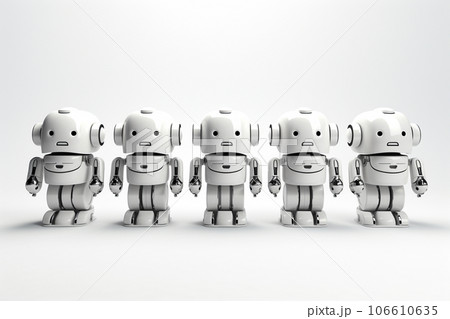 可愛いロボット(3Dピクト 可愛いロボット(3Dピクト 106610635