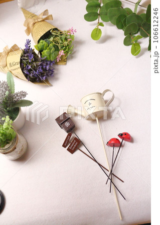 癒しイメージ、趣味の小物 106612246