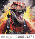 恐竜アイコン（PFP）| 恐竜の消防士 106613274