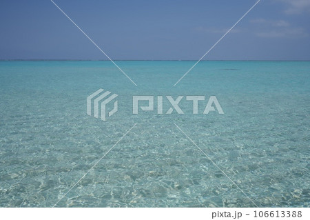 鹿児島県与論島の百合が浜 106613388