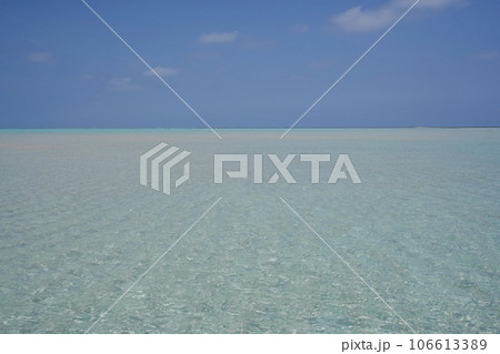 鹿児島県与論島の百合が浜 106613389