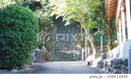 能満寺山公園にある展望台への階段（静岡県榛原郡吉田町） 106613640