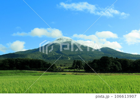 福島県のシンボル磐梯山／福島県猪苗代町　磐梯山眺望箇所 106613907