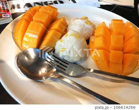 Mango Sticky Rice/マンゴースティッキーライス/カオニャオマムアン 106614266