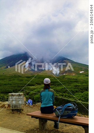 カムイミンタラ、神々の遊ぶ庭、大雪山、旭岳ロープウェイ、初夏の北海道、七月、旭岳は地球上のキャンパス 106614844