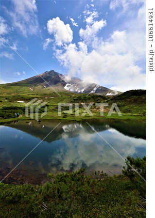 カムイミンタラ、神々の遊ぶ庭、大雪山、旭岳ロープウェイ、初夏の北海道、七月、旭岳は地球上のキャンパス カムイミンタラ、神々の遊ぶ庭、大雪山、旭岳ロープウェイ、初夏の北海道、七月、旭岳は地球上のキャンパス 106614931