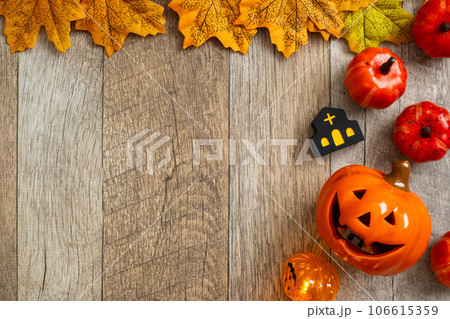 ハロウィン飾りとフリースペース ハロウィン飾りとフリースペース 106615359