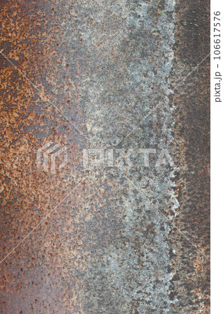 Dark worn rusty metal texture background 106617576