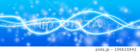The background is kept in blue colors with three glowing lines. 106620842