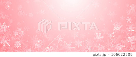 Christmas background of snowflakes 106622509