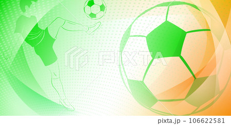 Soccer background 106622581