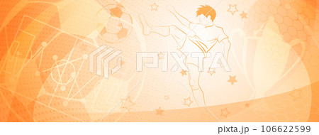Abstract soccer background Abstract soccer background 106622599