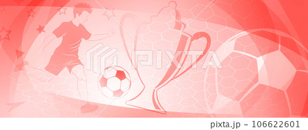 Abstract soccer background 106622601
