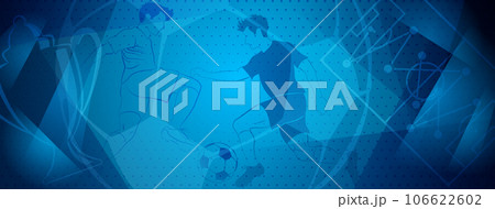 Abstract soccer background 106622602