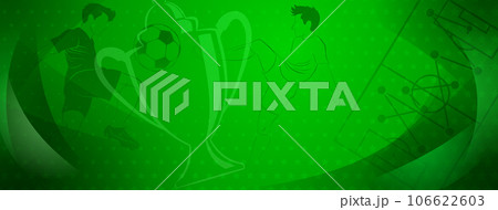 Abstract soccer background 106622603