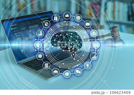 法律関連イメージ（コンセプチュアルイメージ） 106623409