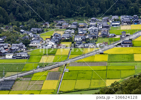 竹田城跡から見下ろす風景 106624128