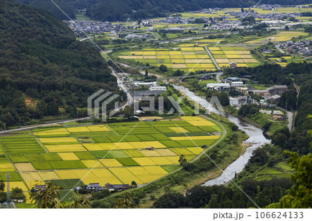 竹田城跡から見下ろす風景 106624133