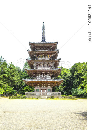 醍醐寺　五重塔 106624591