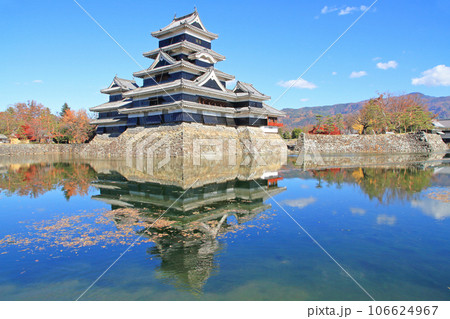秋の国宝松本城 秋の国宝松本城 106624967