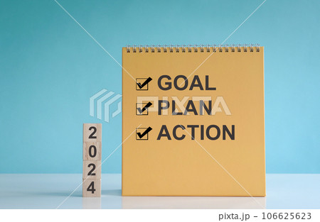 2024 Goal, plan and action. 106625623