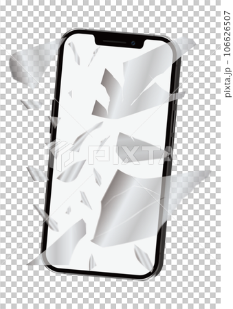 Broken smartphone Broken smartphone 106626507
